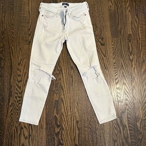 Abercrombie & Fitch Low Rise Ankle Jeans size 2 short 26 short